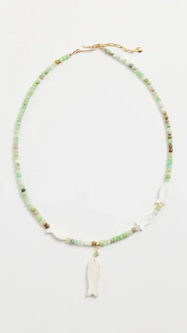 Brinker + Eliza Puglia Necklace Green Opal | Thumbnail 2 Brinker + Eliza Puglia Necklace Green Opal | Thumbnail 2
