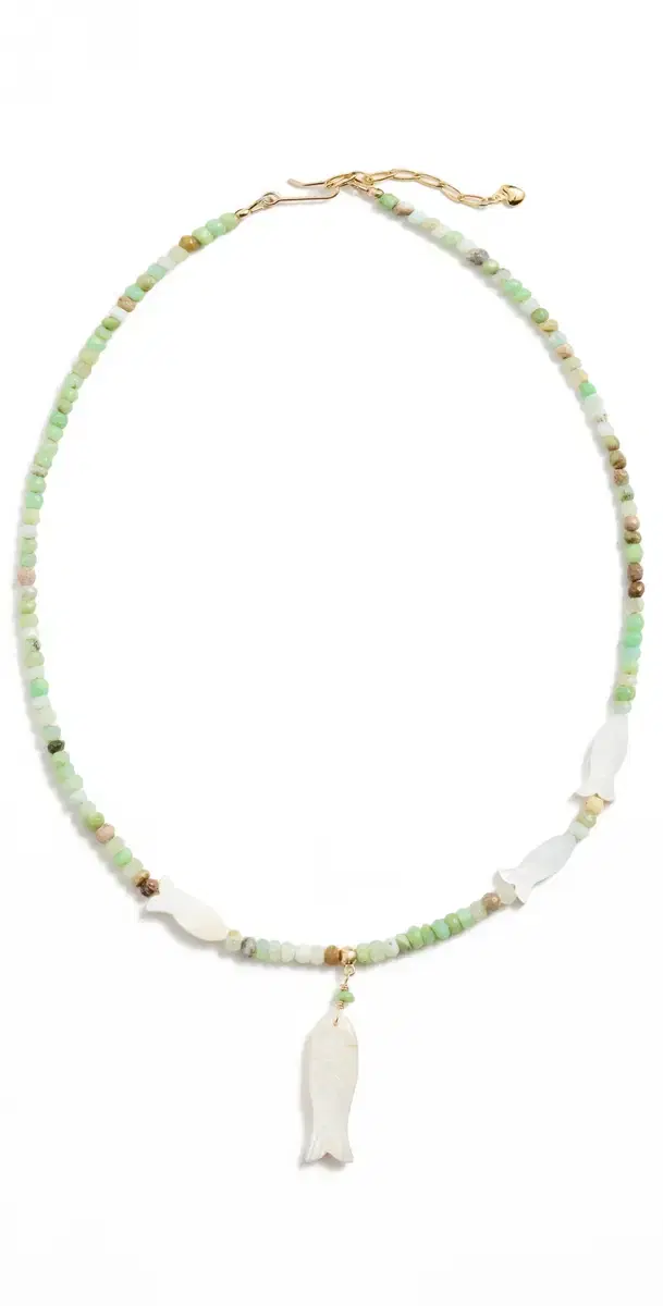 Puglia Necklace Green Opal One Size