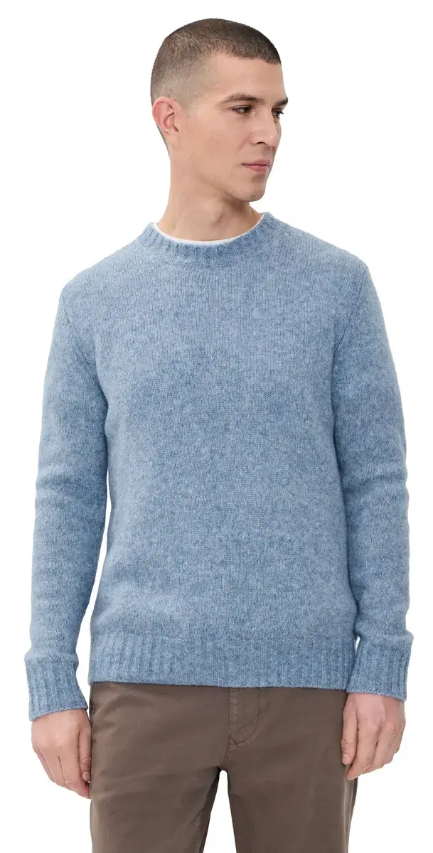 ee ightweight Merino Sweater Denim Blue