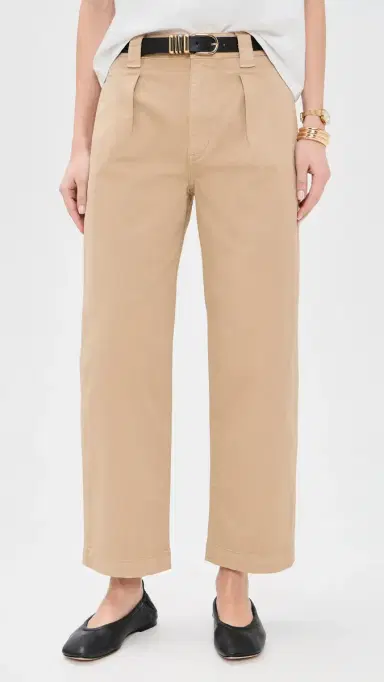 Madewell The Barrel Leg Chino Pants Fawn 28 | Thumbnail 2