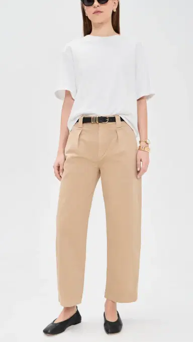 Madewell The Barrel Leg Chino Pants Fawn 28 | Thumbnail 5
