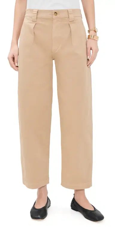 Madewell The Barrel Leg Chino Pants Fawn 28 | Thumbnail 1