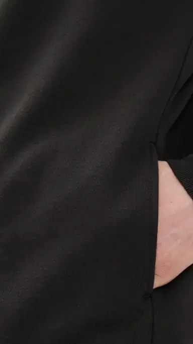 Rhythm Classic Fleece Crew Sweatshirt Vintage Black | Thumbnail 6