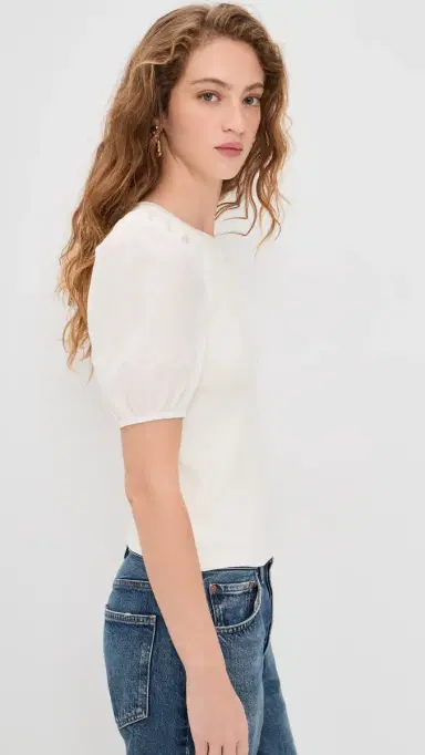 PAIGE Brandy Top White S | Thumbnail 4