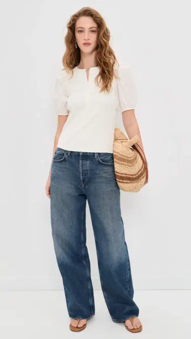 PAIGE Brandy Top White S | Thumbnail 5