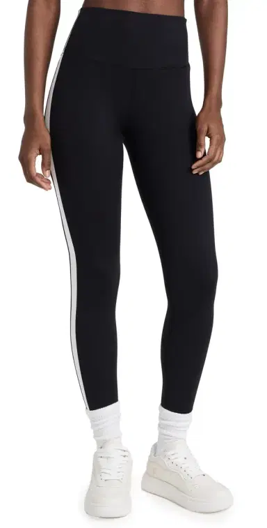 Splits59 Clare High Waist Rigor 7/8 Leggings Black/White S | Thumbnail 1
