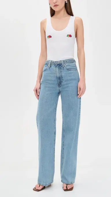 Levi's Ribcage Wide Leg Belted Jeans Multiple Options 24 | Thumbnail 5 Levi's Ribcage Wide Leg Belted Jeans Multiple Options 24 | Thumbnail 5