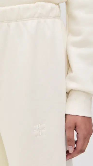 ÉTERNE Classic Sweatpants Cream L | Thumbnail 6