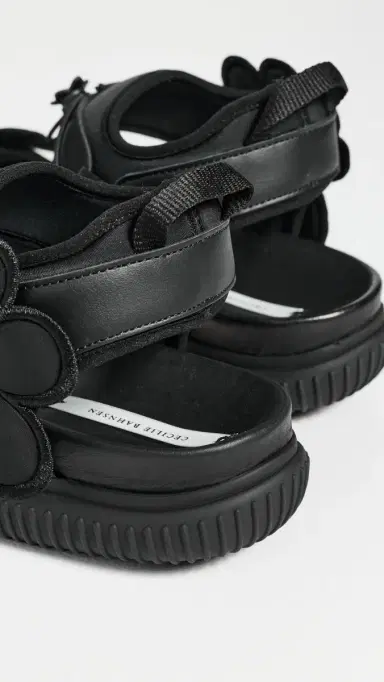 Cecilie Bahnsen Cilla Sandals Black | Thumbnail 4 Cecilie Bahnsen Cilla Sandals Black | Thumbnail 4