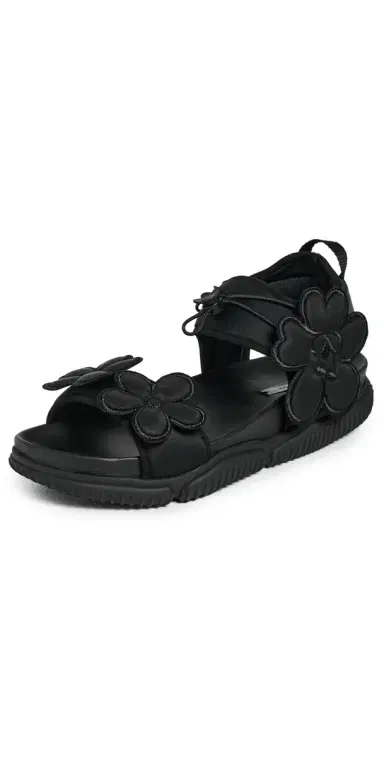 Cecilie Bahnsen Cilla Sandals Black | Thumbnail 1 Cecilie Bahnsen Cilla Sandals Black | Thumbnail 1