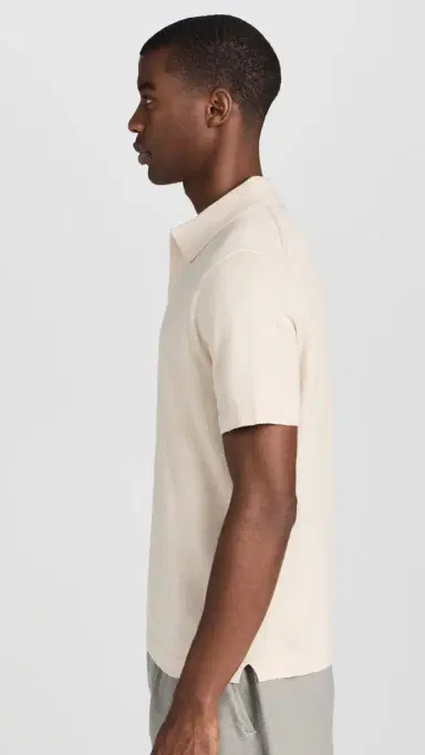 NN07 Ryan Cotton Linen Polo Oat | Thumbnail 4 NN07 Ryan Cotton Linen Polo Oat | Thumbnail 4