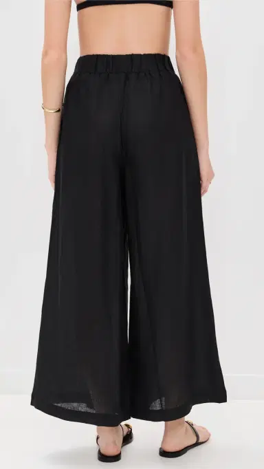 vitamin A Tallows Wide Leg Pants Black L | Thumbnail 3