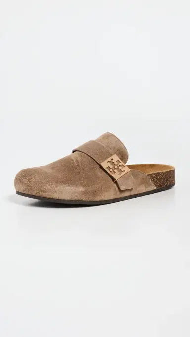 Tory Burch Mellow Mules River Rock/Gold 5 | Thumbnail 5 Tory Burch Mellow Mules River Rock/Gold 5 | Thumbnail 5