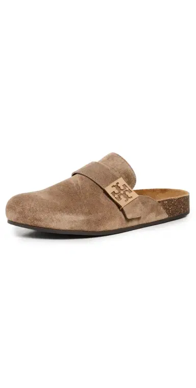 Tory Burch Mellow Mules River Rock/Gold 5 | Thumbnail 1 Tory Burch Mellow Mules River Rock/Gold 5 | Thumbnail 1