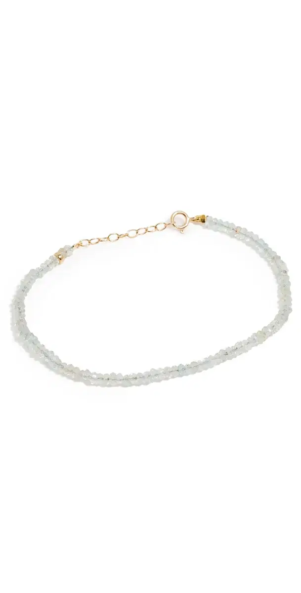 JIA JIA 14k March Birthstone Bracelet March - Aquamarine One Size
