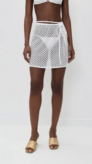 Missoni Coverup Miniskirt White S | Thumbnail 2