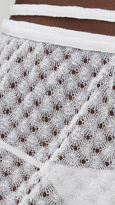 Missoni Coverup Miniskirt White S | Thumbnail 6