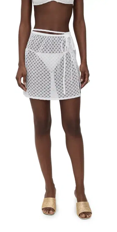 Missoni Coverup Miniskirt White S | Thumbnail 1