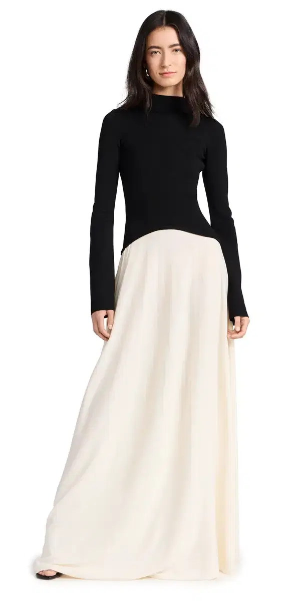 The Soglio Dress Ecru