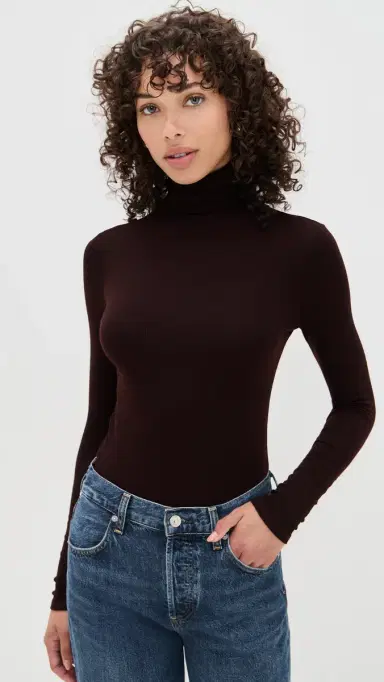 AG Chels Turtleneck Coffee Bean | Thumbnail 2 AG Chels Turtleneck Coffee Bean | Thumbnail 2