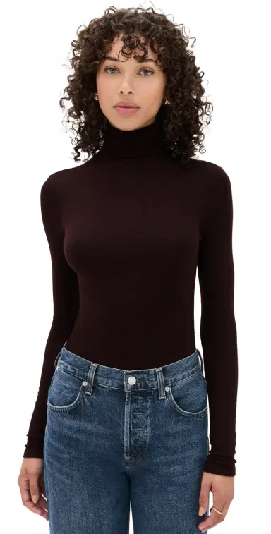 AG Chels Turtleneck Coffee Bean | Thumbnail 1 AG Chels Turtleneck Coffee Bean | Thumbnail 1