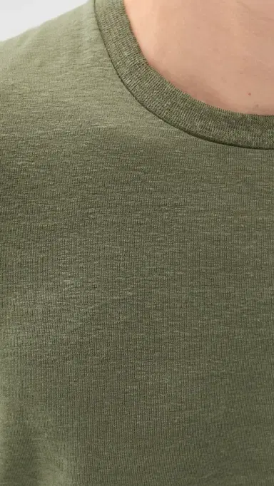 Orlebar Brown OB Standard Linen Tee Herbal | Thumbnail 6