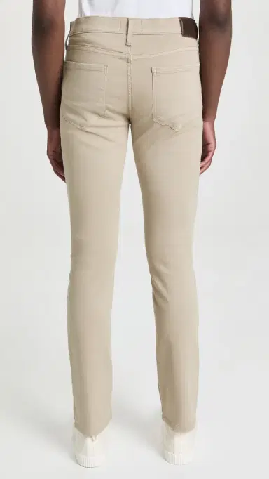 PAIGE Federal Transcend Slim Straight Jeans 34 Toasted Almond 29 | Thumbnail 3