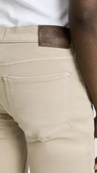 PAIGE Federal Transcend Slim Straight Jeans 34 Toasted Almond 29 | Thumbnail 6