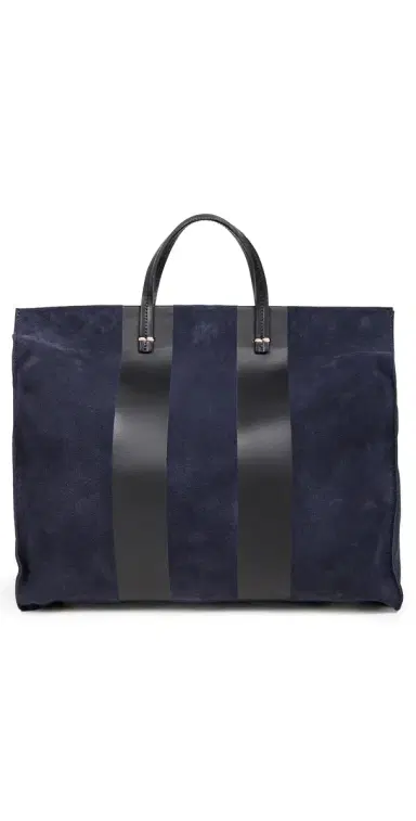 Clare V. Simple Tote Navy One Size | Thumbnail 1 Clare V. Simple Tote Navy One Size | Thumbnail 1