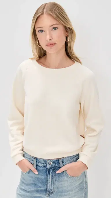 Jamie Haller The Daily Sweatshirt Natural White XL | Thumbnail 2