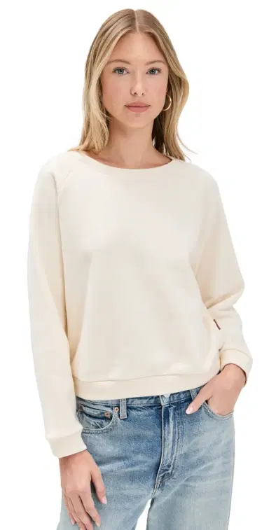 Jamie Haller The Daily Sweatshirt Natural White XL | Thumbnail 1