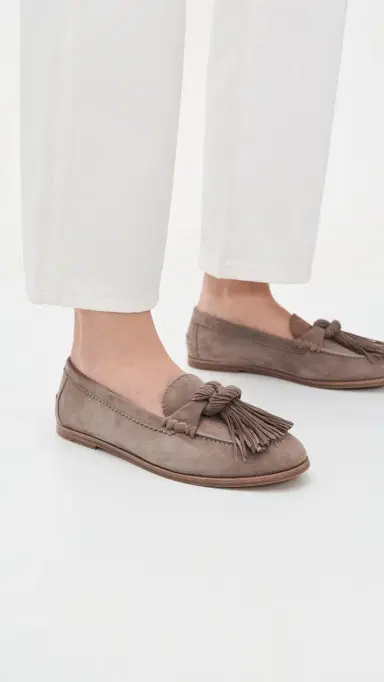 Aquazzura Freddie Moccasins Tortora | Thumbnail 3