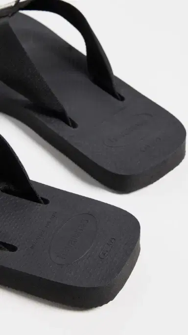 Havaianas Urban Basic Flip Flops Black | Thumbnail 3