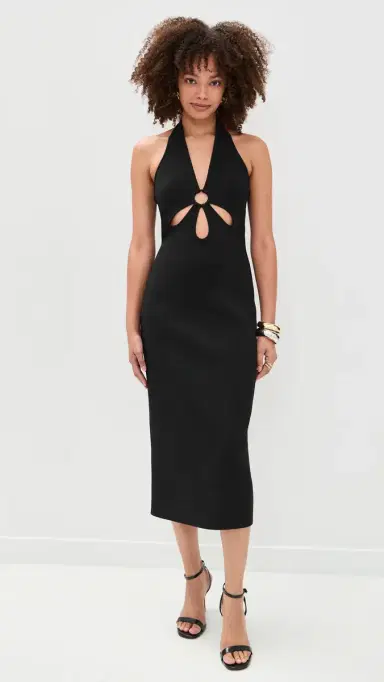 Cult Gaia Vinna Dress Black | Thumbnail 2