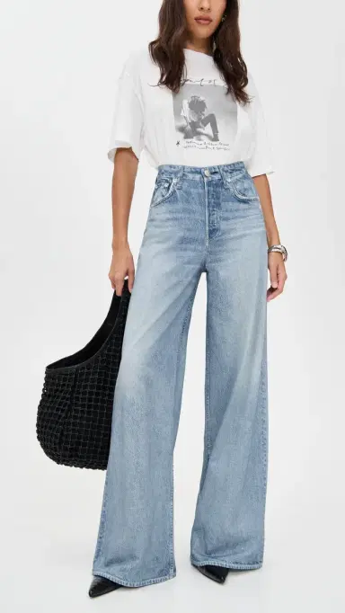 rag & bone Rb Miramar Terry Sofie Wide Pants Raily 27 | Thumbnail 5