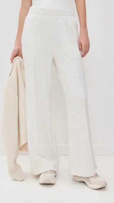 Varley The Wide Leg Pants 30 Ivory Marl M | Thumbnail 2