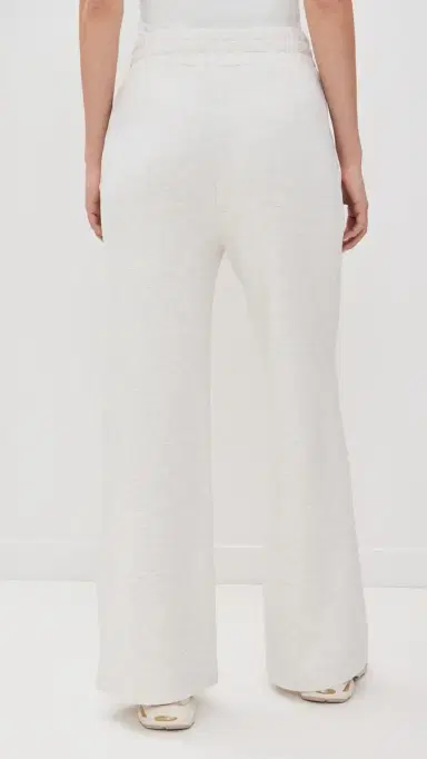Varley The Wide Leg Pants 30 Ivory Marl M | Thumbnail 3