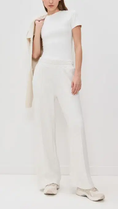 Varley The Wide Leg Pants 30 Ivory Marl M | Thumbnail 5