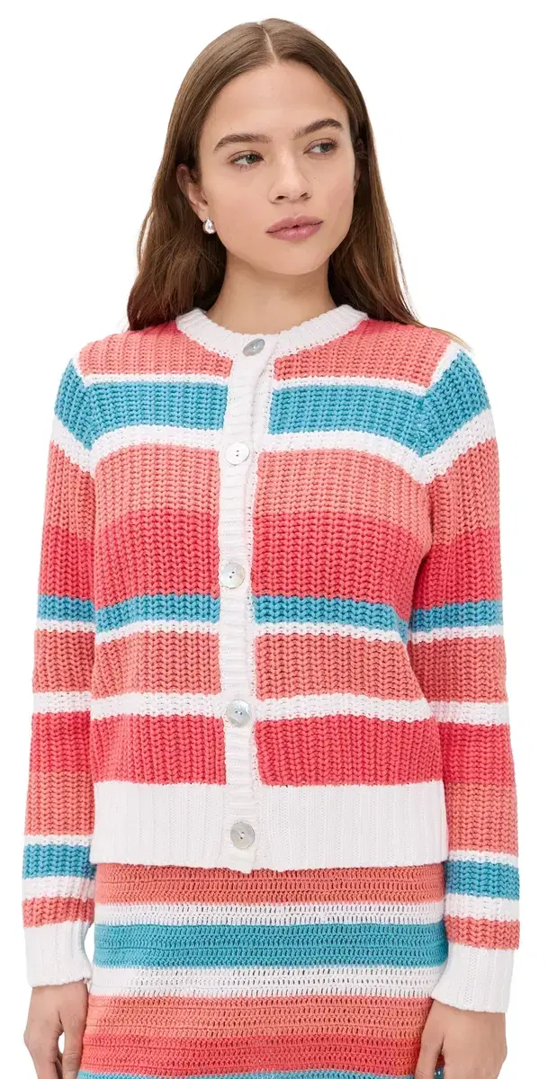 Show Me Your Mumu Camden Cardigan Cabana tripe Knit