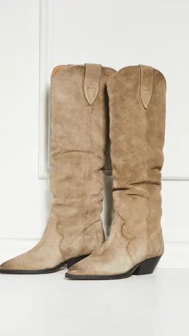 Isabel Marant Denvee Boots Taupe | Thumbnail 3 Isabel Marant Denvee Boots Taupe | Thumbnail 3
