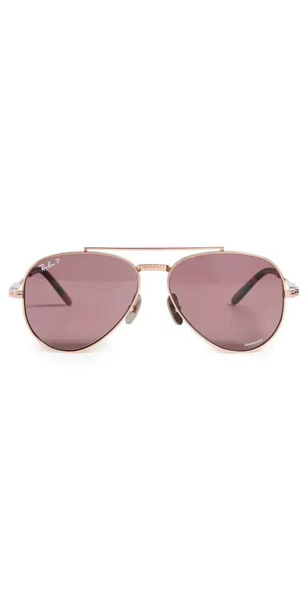 Aviator II Sunglasses Rose Gold One Size