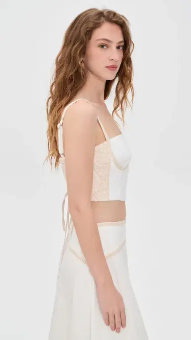 Sabina Musáyev Tasha Top White | Thumbnail 4