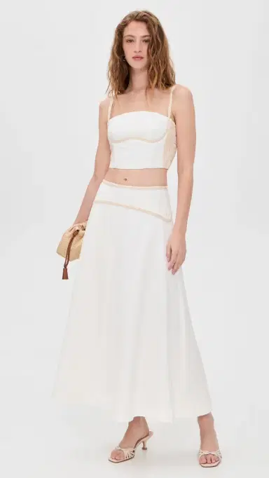 Sabina Musáyev Tasha Top White | Thumbnail 5