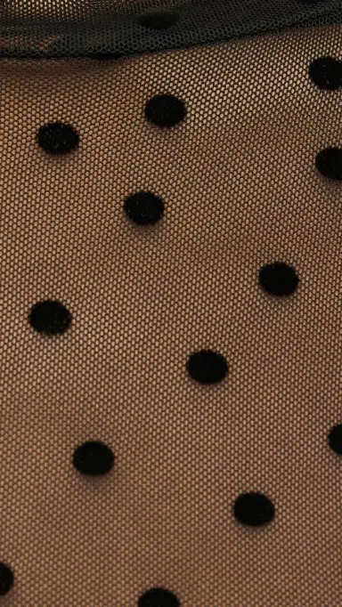 LE BOP Hattie Dress Black Polka Dot | Thumbnail 6