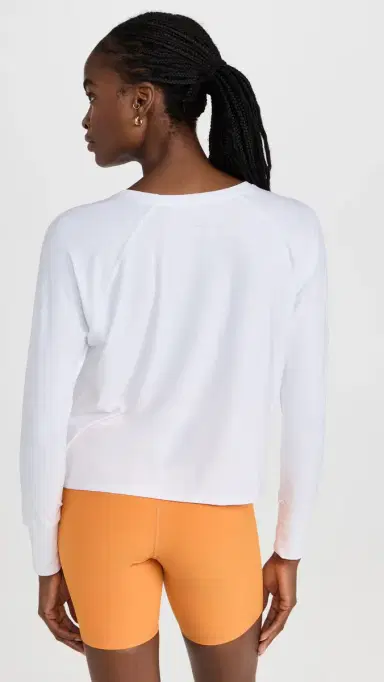 Beyond Yoga Featherweight Daydreamer Pullover Cloud White S | Thumbnail 3 Beyond Yoga Featherweight Daydreamer Pullover Cloud White S | Thumbnail 3
