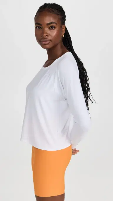 Beyond Yoga Featherweight Daydreamer Pullover Cloud White S | Thumbnail 4 Beyond Yoga Featherweight Daydreamer Pullover Cloud White S | Thumbnail 4