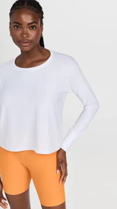 Beyond Yoga Featherweight Daydreamer Pullover Cloud White S | Thumbnail 5 Beyond Yoga Featherweight Daydreamer Pullover Cloud White S | Thumbnail 5