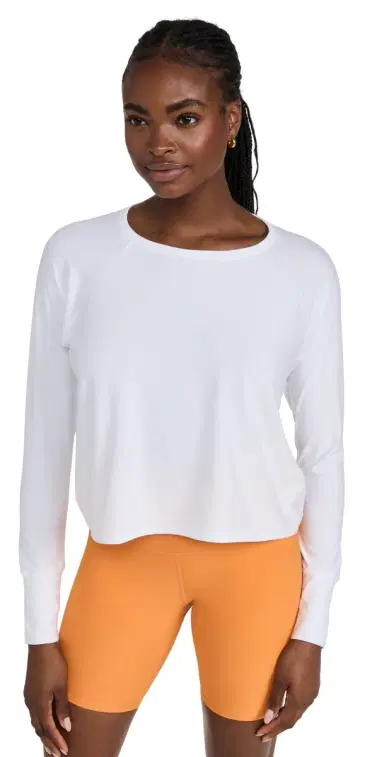 Beyond Yoga Featherweight Daydreamer Pullover Cloud White S | Thumbnail 1 Beyond Yoga Featherweight Daydreamer Pullover Cloud White S | Thumbnail 1