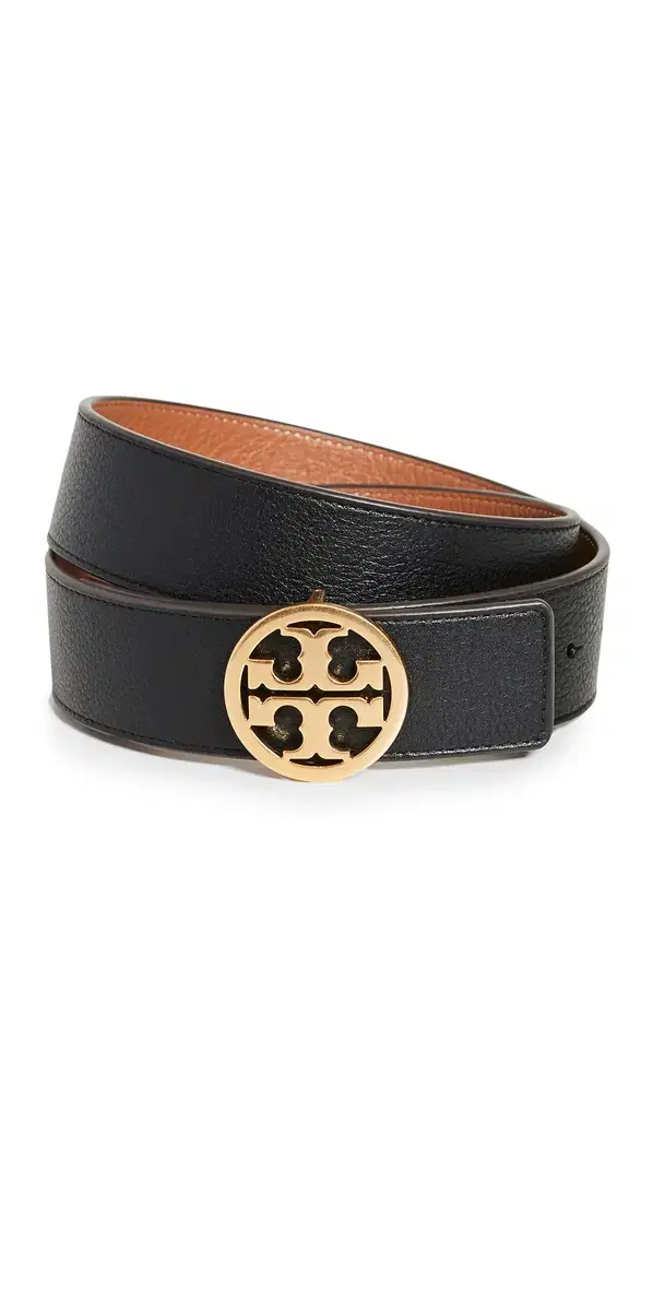 iller Reversible Belt 1.5 Black/New Cuoio/Gold