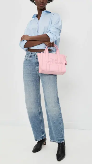 Marc Jacobs The Small Tote Ribbon Pink One Size | Thumbnail 3